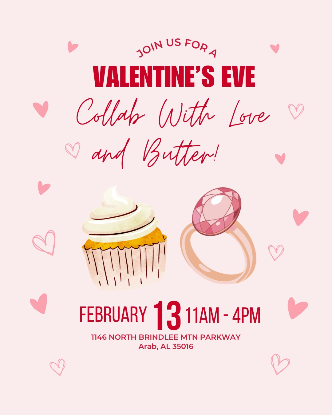Sweet and Sparkly Valentine’s Pop-Up