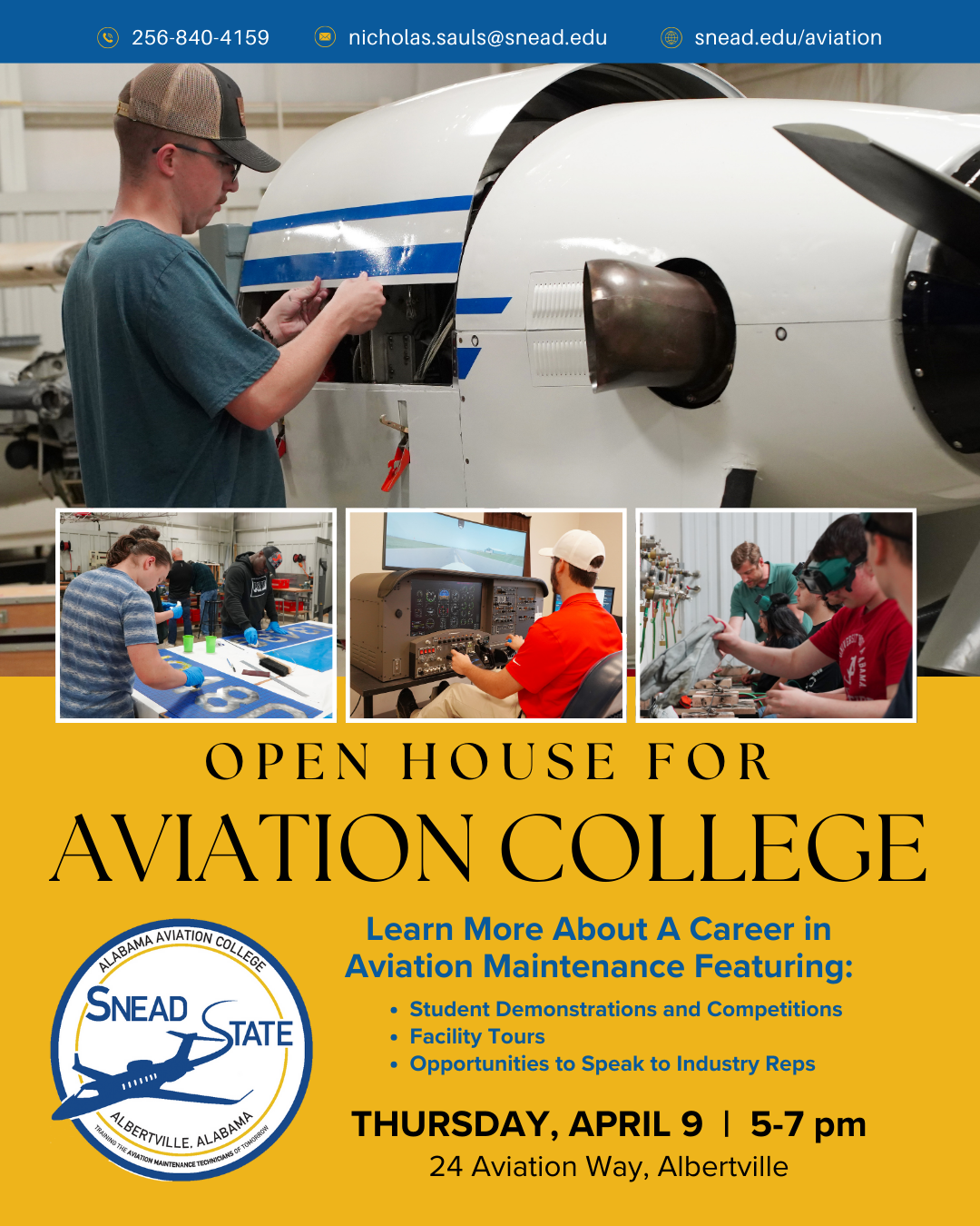 Aviation Open House - Snead State Community College