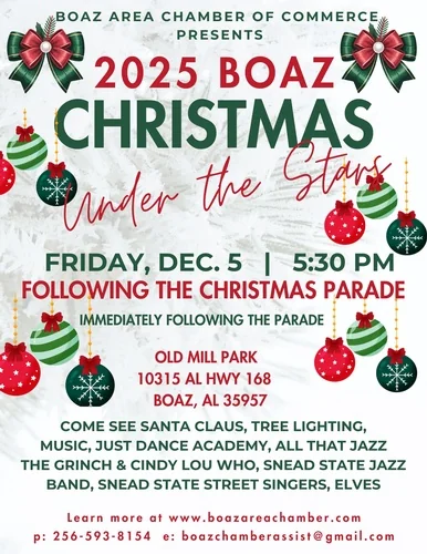 Boaz Christmas Parade & Christmas under the Stars