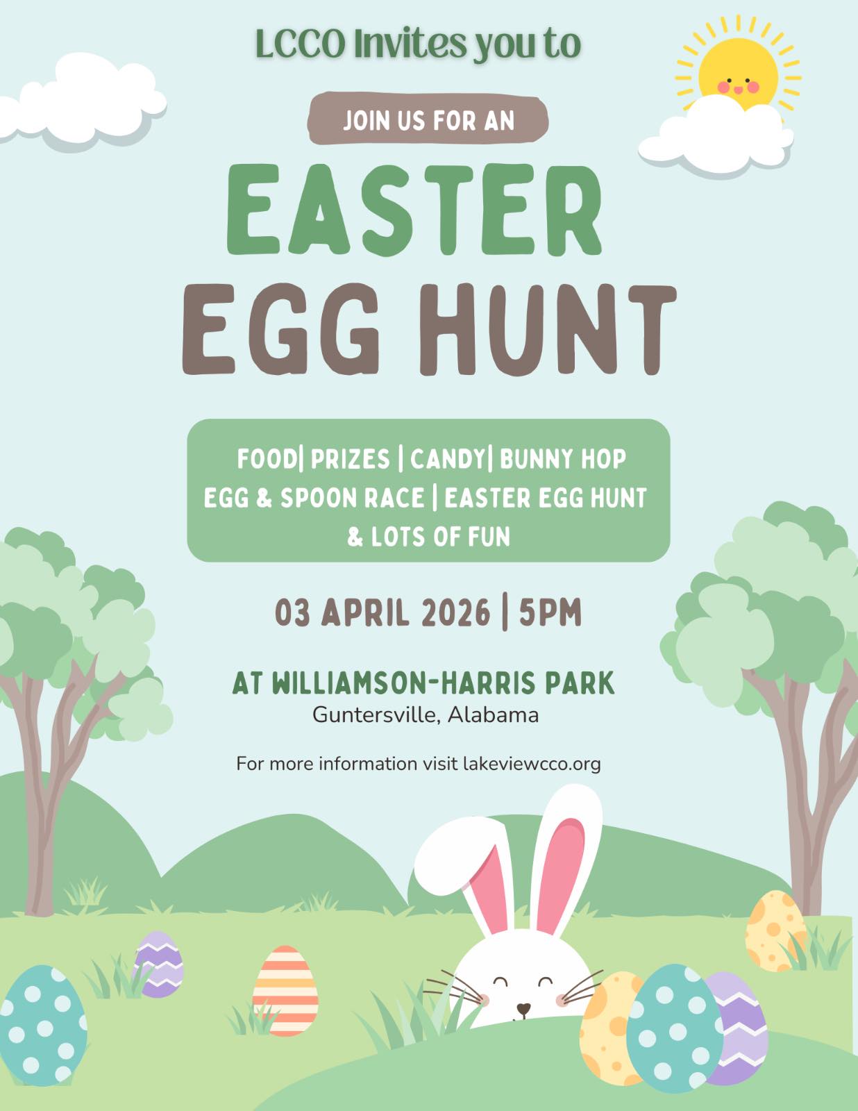 Easter Egg Hunt - Lakeview Community Civic Organization