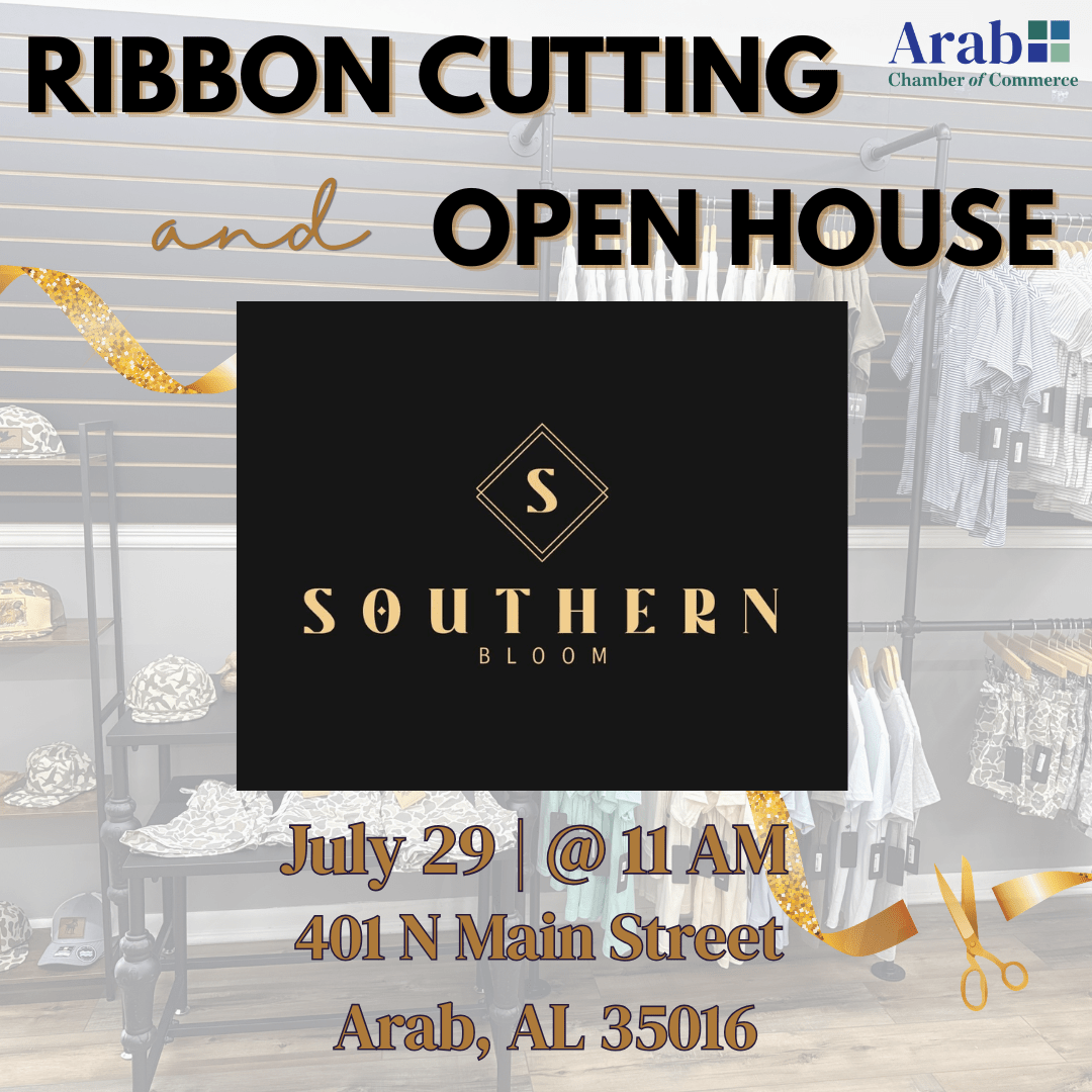 Ribbon Cutting & Open House for Southern Bloom Boutique