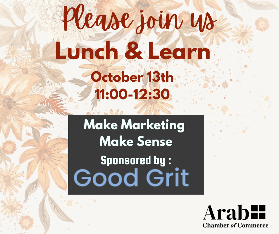 Lunch & Learn: Make Marketing Make Sense