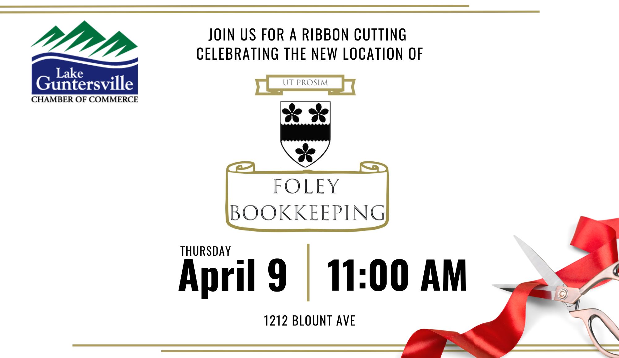 Foley Bookkeeping Ribbon Cutting