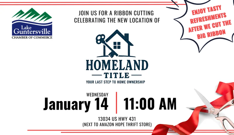 Homeland Title Ribbon Cutting