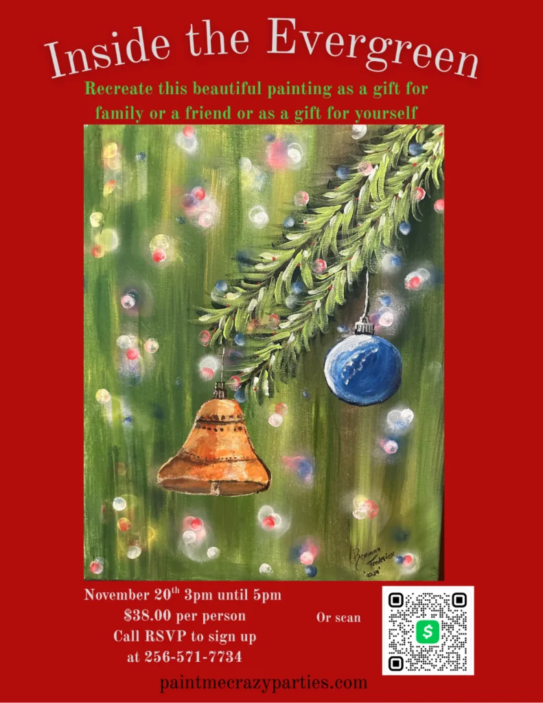 'Inside the Evergreen' Paint Party - Marshall County RSVP