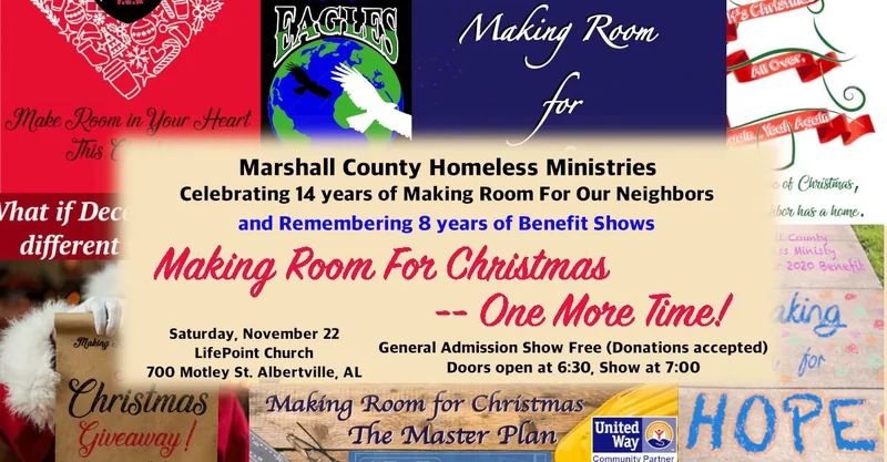 Making Room for Christmas--One More Time! - MC Homeless Ministries
