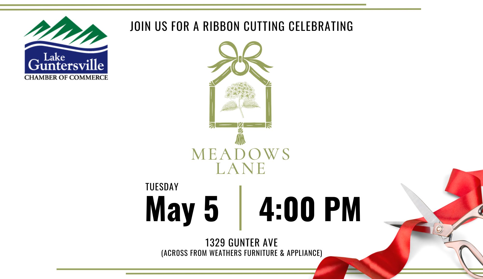Meadows Lane Ribbon Cutting