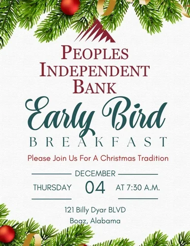 Peoples Independent Famous Early Bird Breakfast