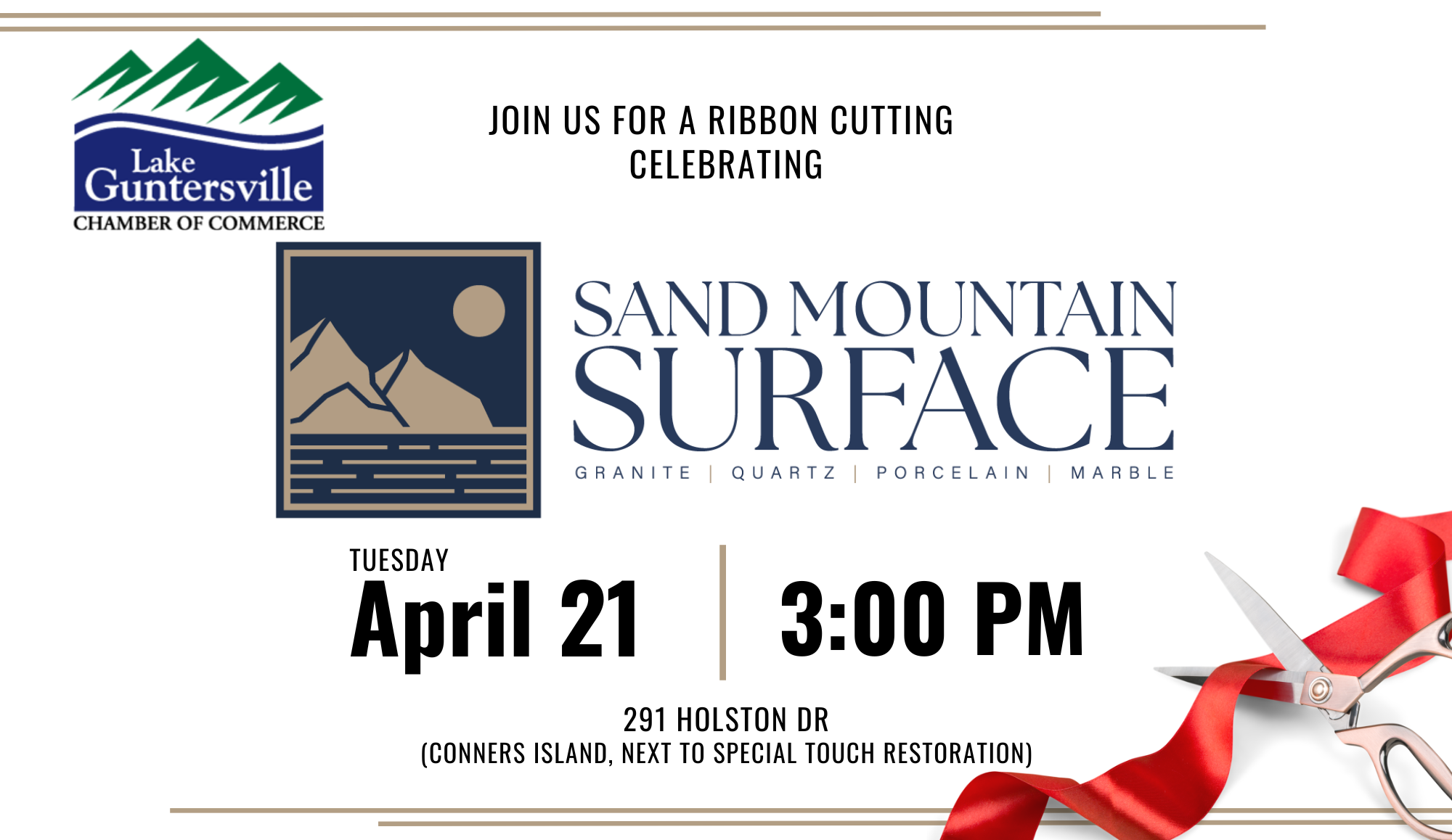 Sand Mountain Surface Ribbon Cutting