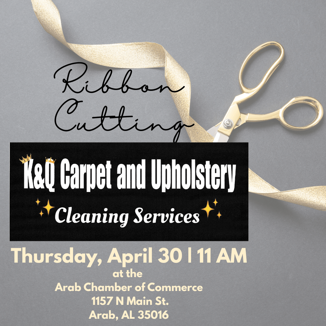 K & Q Carpet and Upholstery Cleaning Services Ribbon Cutting