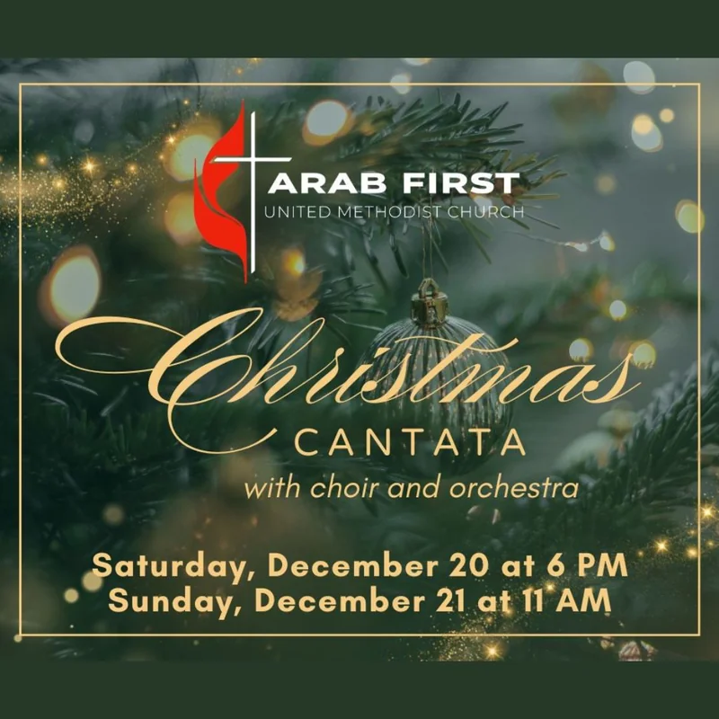 Christmas Cantata at Arab First United Methodist Church