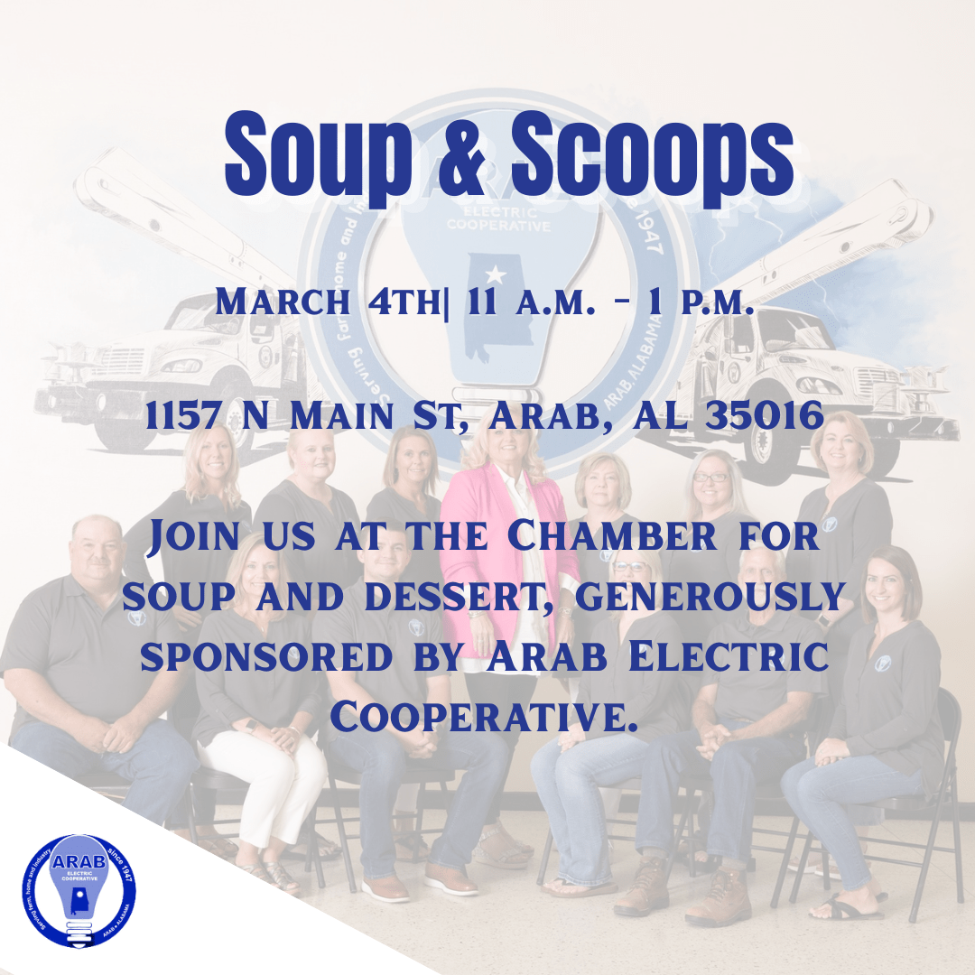 March Soup and Scoops: Arab Electric Cooperative