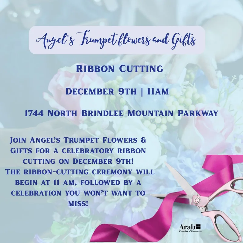 Angel’s Trumpet Flowers & Gifts Ribbon Cutting