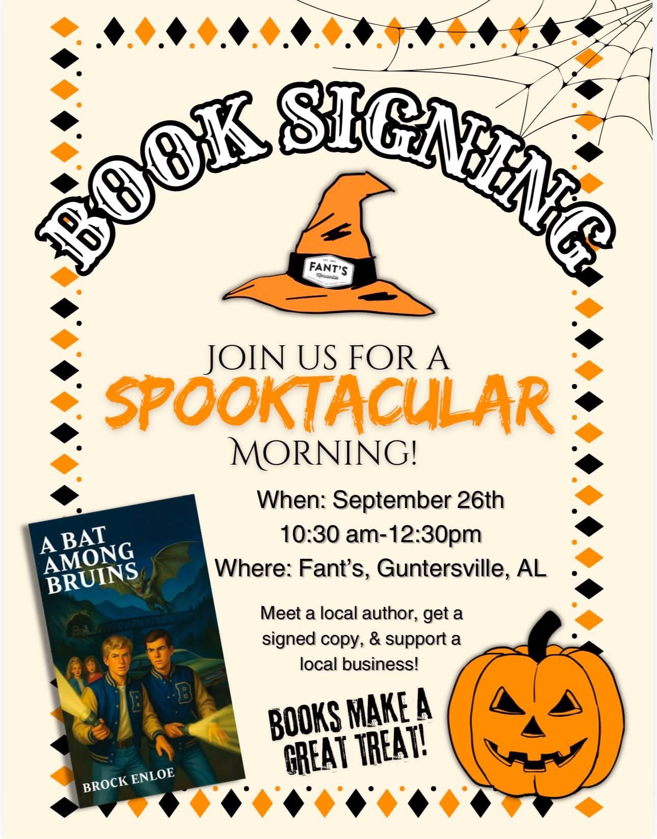 Brock Enloe Book Signing - Fant's