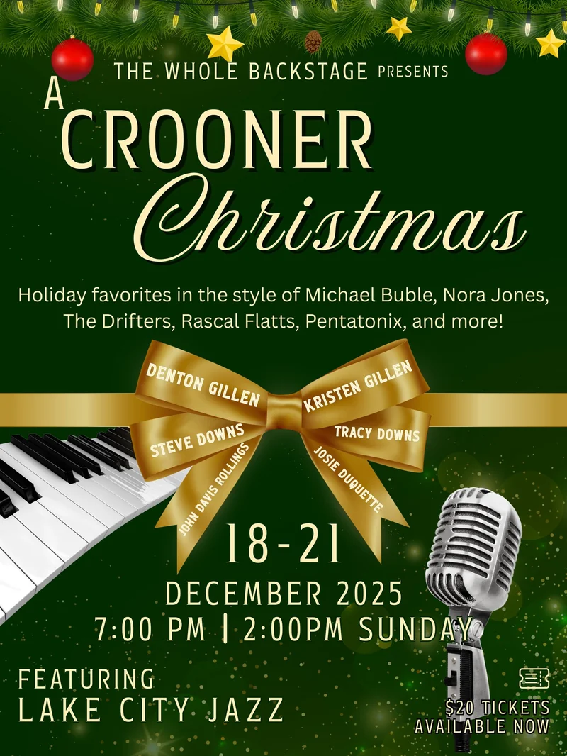 A Crooner Christmas - The Whole Backstage Theatre