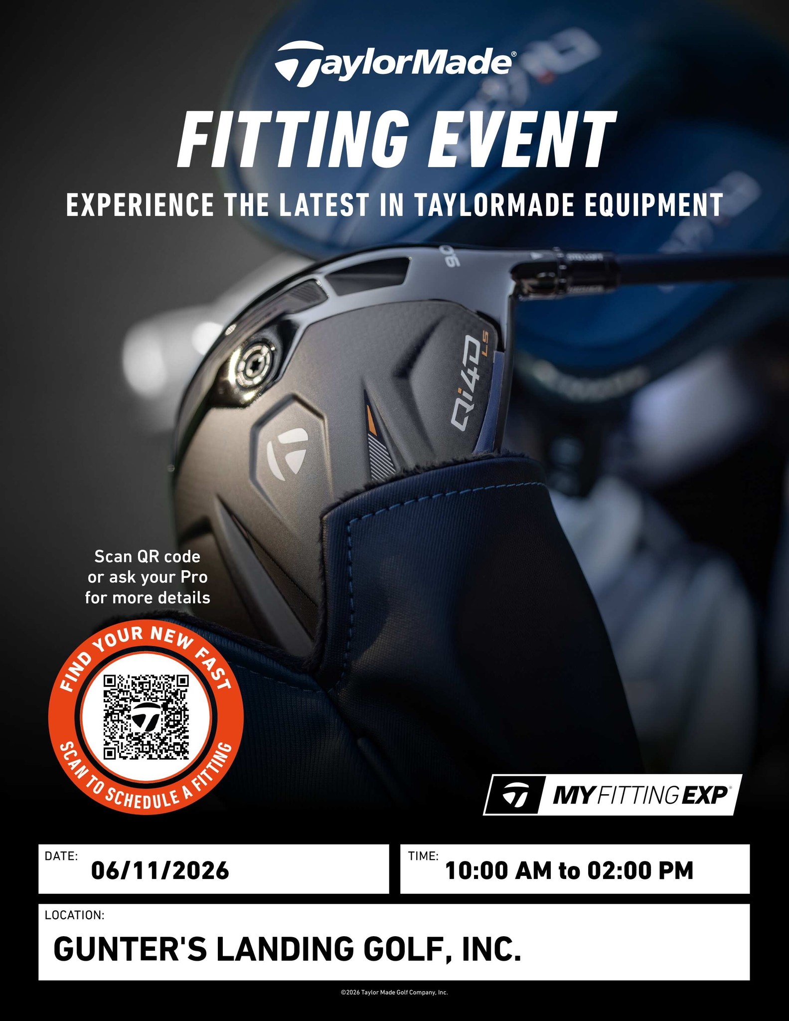 TaylorMade Fitting Event - Gunter's Landing