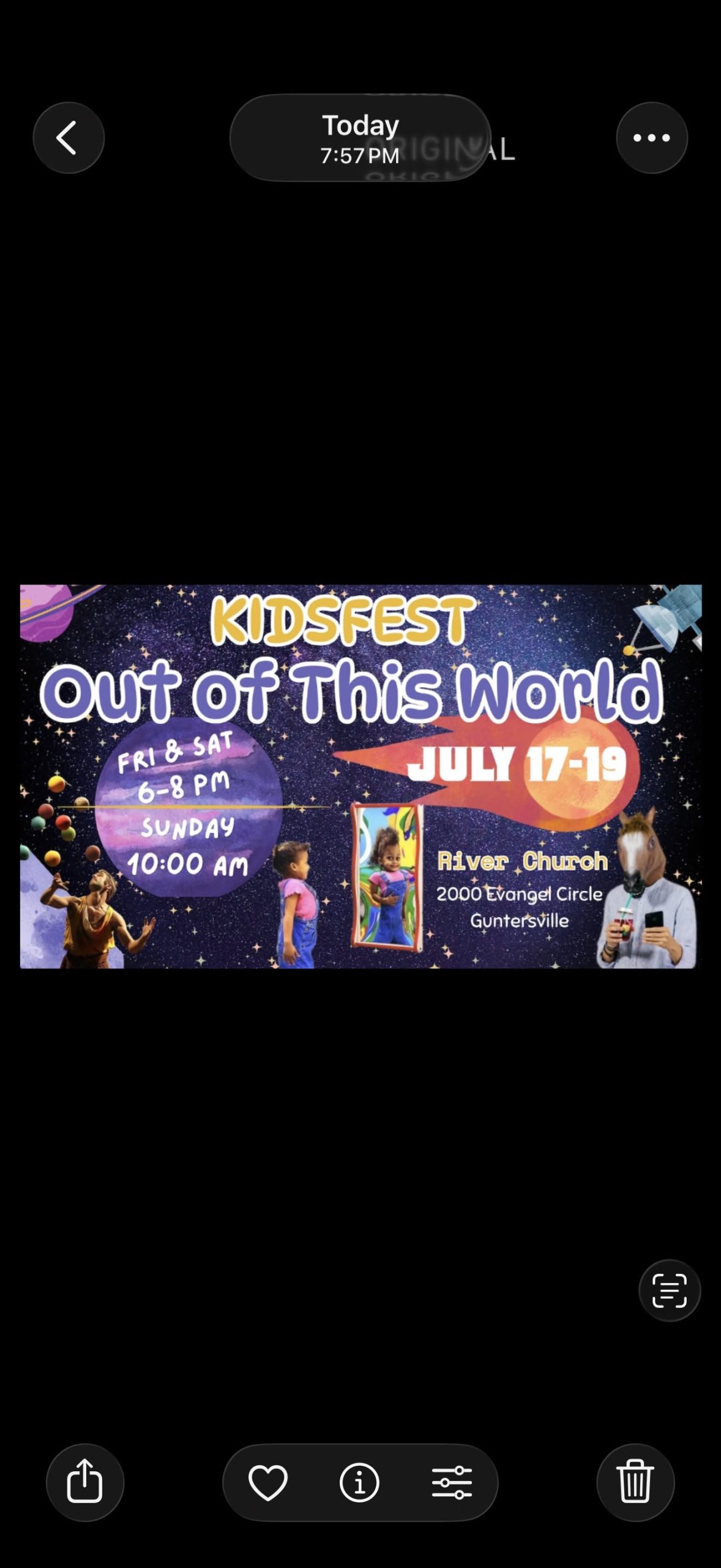 Kidfest-Out of This World - The River Church