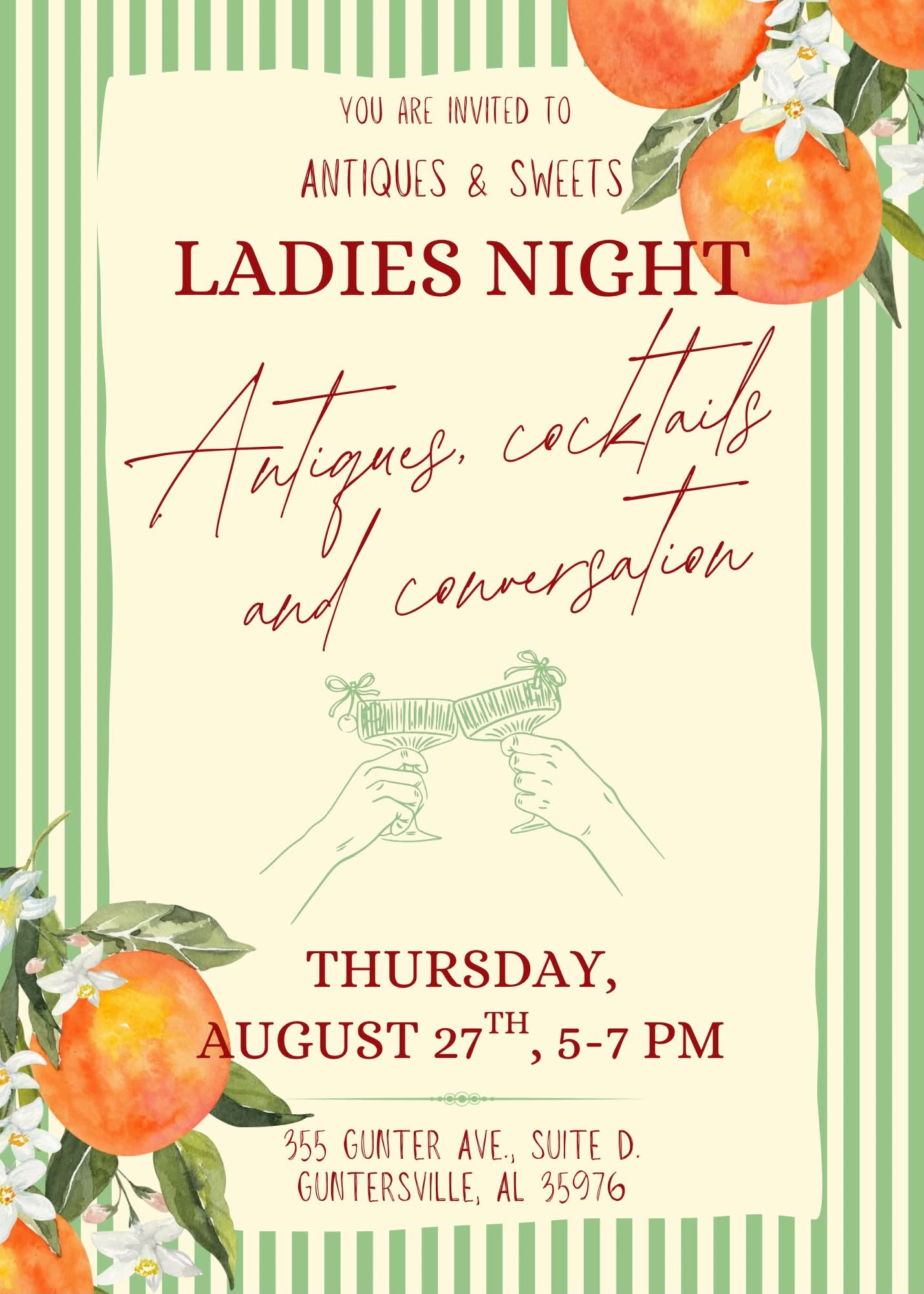 Ladies Night - Antiques & Sweets