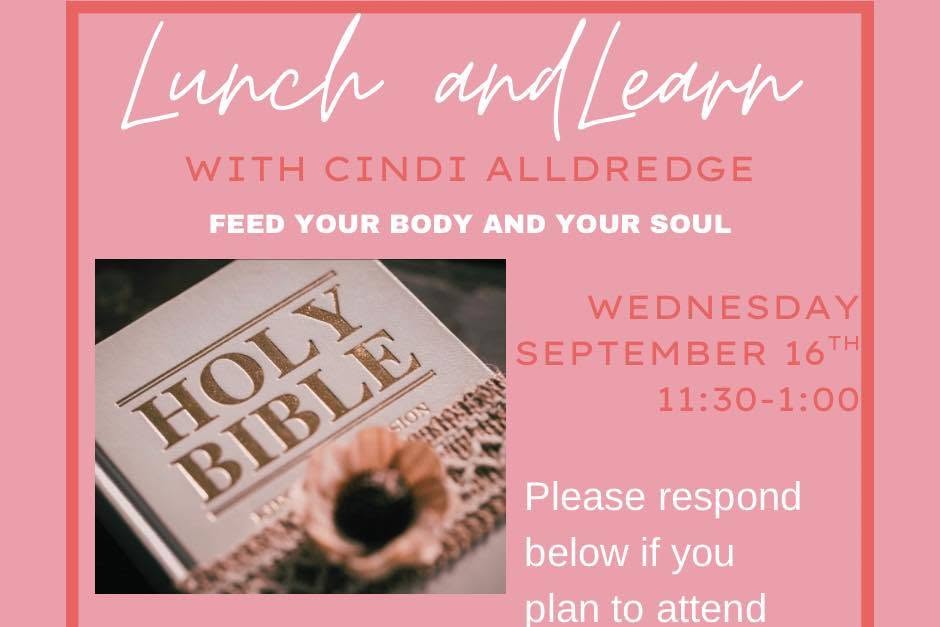 Lunch & Learn with Cindy Alldredge - The Place