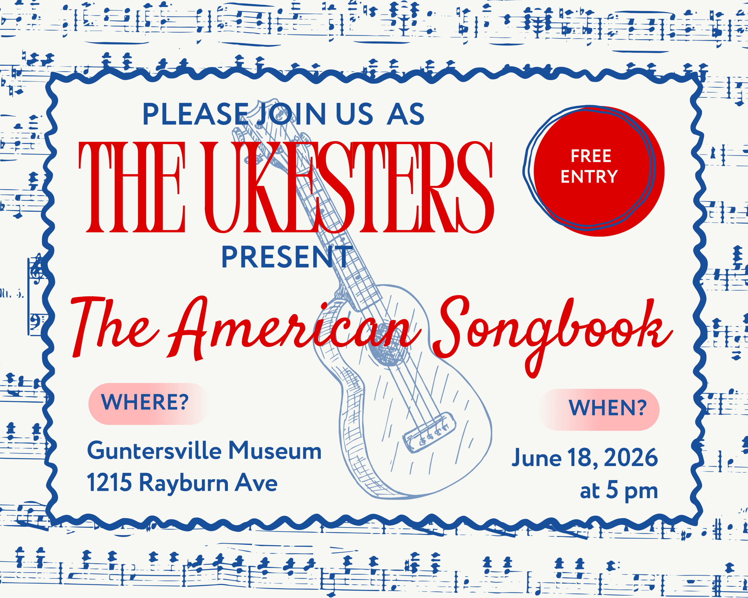 Concert for The American Songbook - Guntersville Museum
