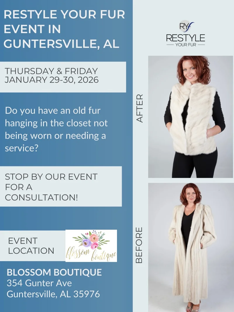 Restyle Your Fur Event - Blossom Boutique