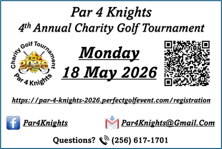 Par 4 Knights Golf Tournament - St. William Catholic Church